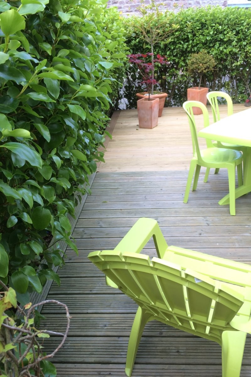 la terrasse privative sans vis à vis