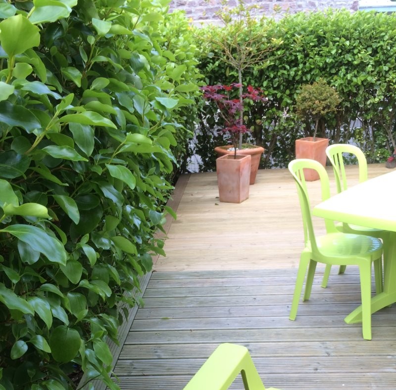 la terrasse privative sans vis à vis