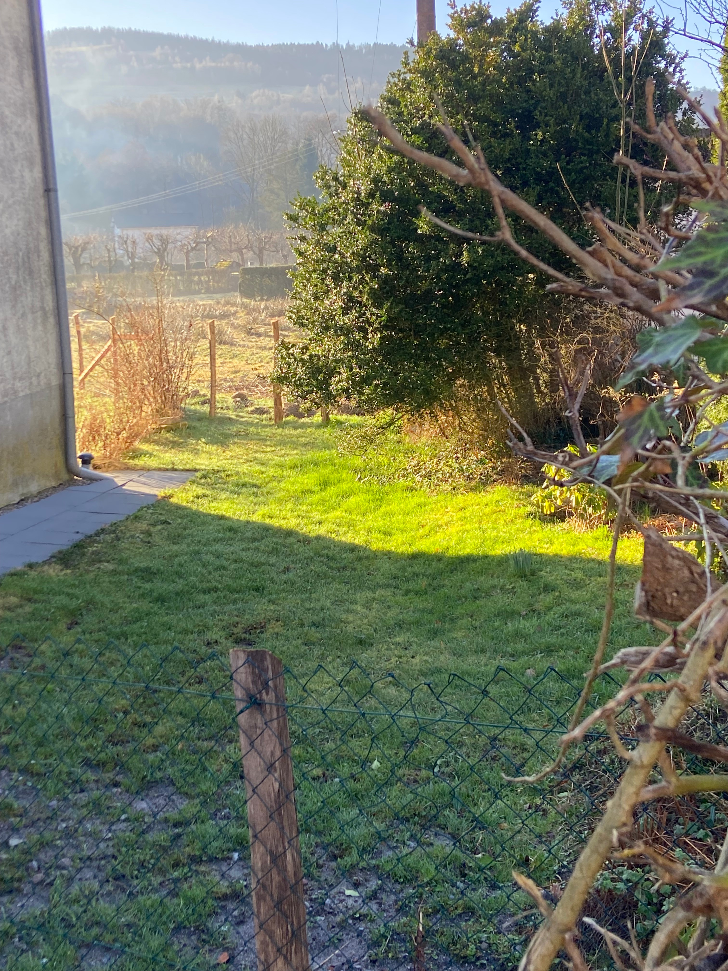 Jardin cloturé
