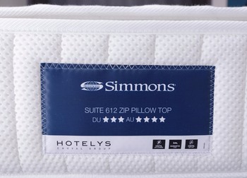 literie Simmons 22 cm très haute qualité hôtelière