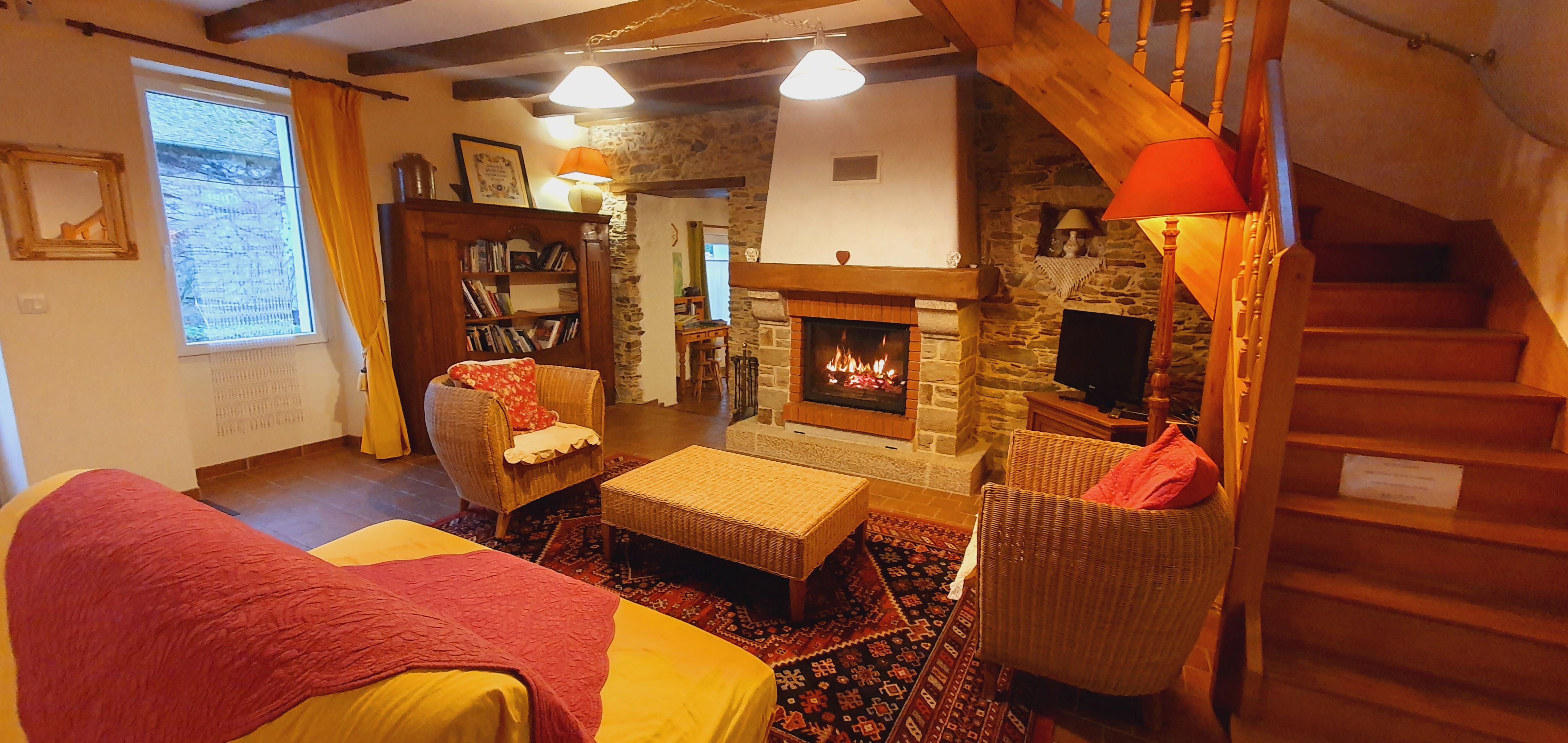 salon au coin du feu