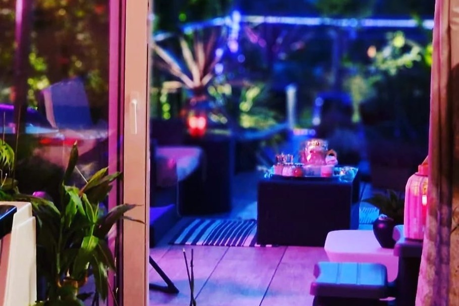 Terrasse avec Spa/Jacuzzi extérieur 5 places