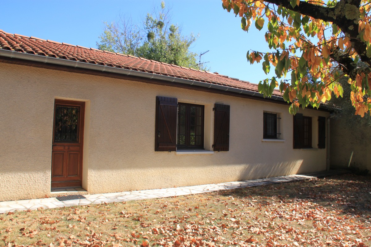 Maison à Lisle sur Tarn vue de derrière
