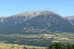 Vue sur le Cambre d'Aze (vers l'est)