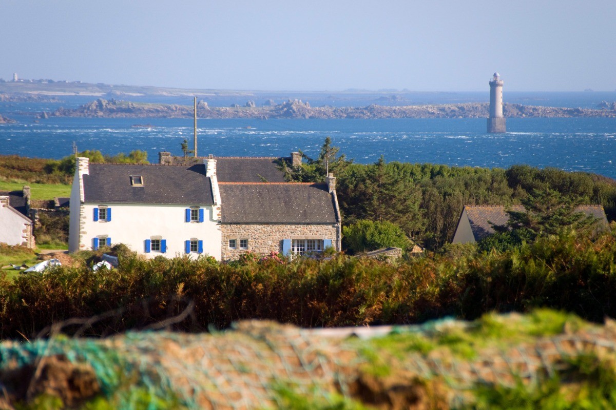L'ile de Ouessant en mer d'Iroise