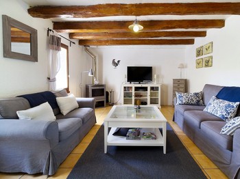 Le Farat - Gîte La Maison de Campagne - Salon.