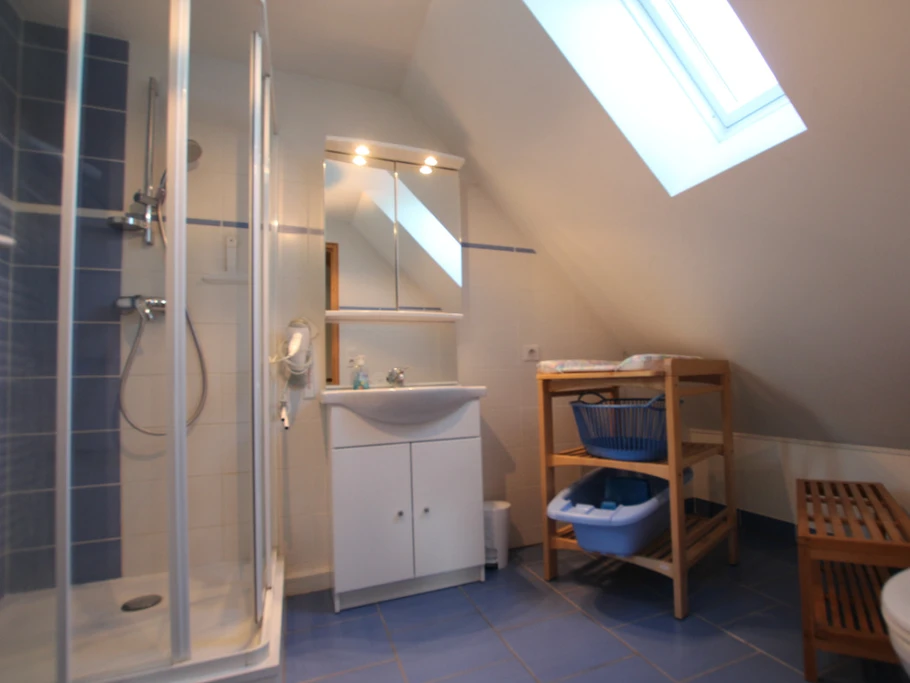 Shower room upstairs