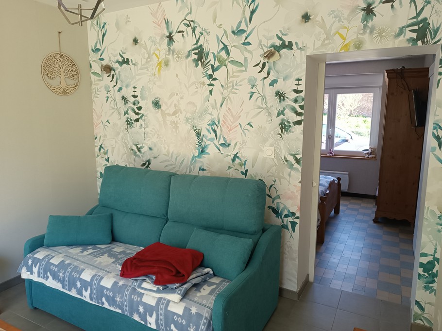 2nd living room with 140x200 bed