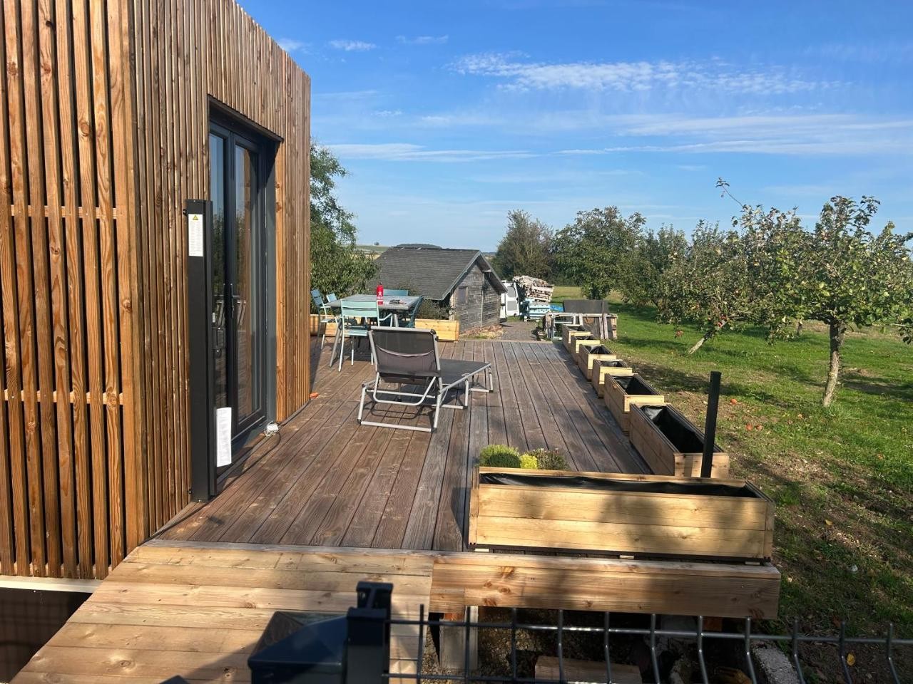 Gîte de la vigne - terrasse