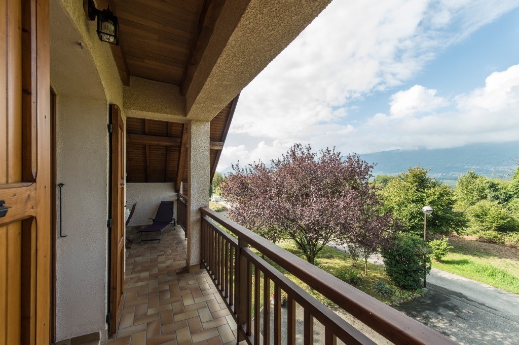 Vue de la Terrasse Gîte Au Nid Volé