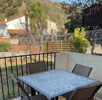 Terrasse 20 m2 avec mobilier de jardin