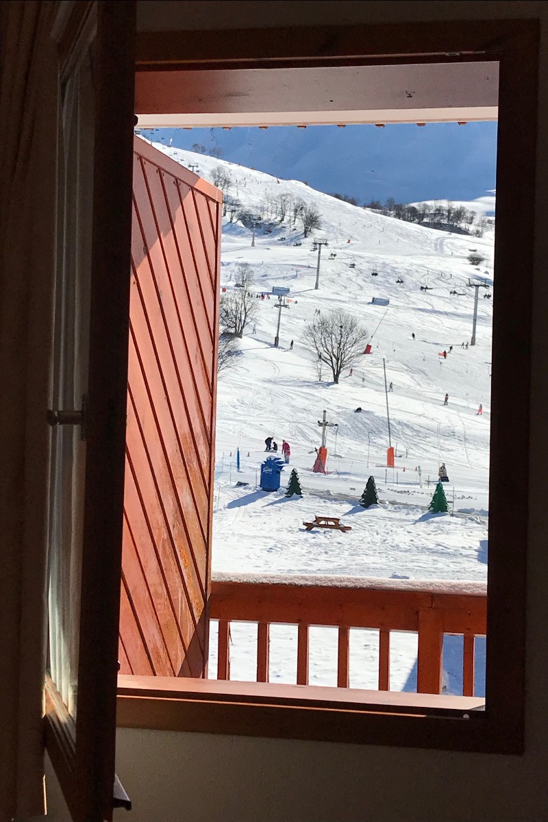 Vue de la fenêtre de la chambre