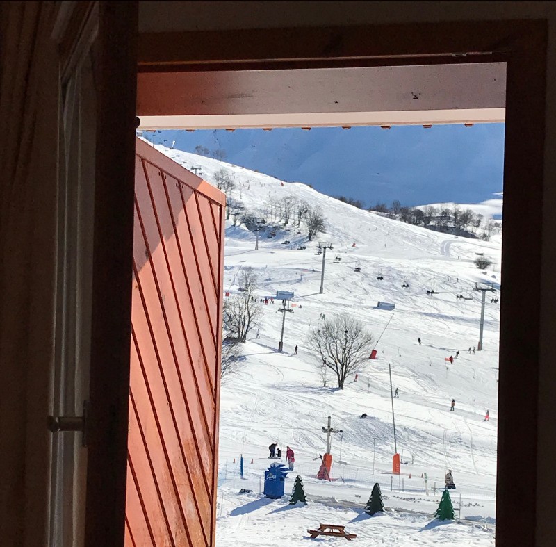 Vue de la fenêtre de la chambre