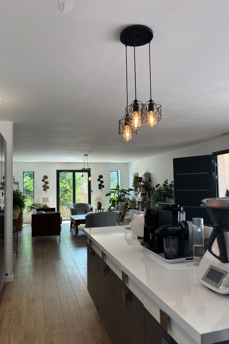COIN CUISINE VUE SUR SALON