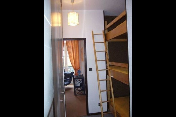 Cabine vue de l'entrée