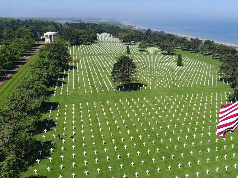 Colleville sur mer American cemetery
