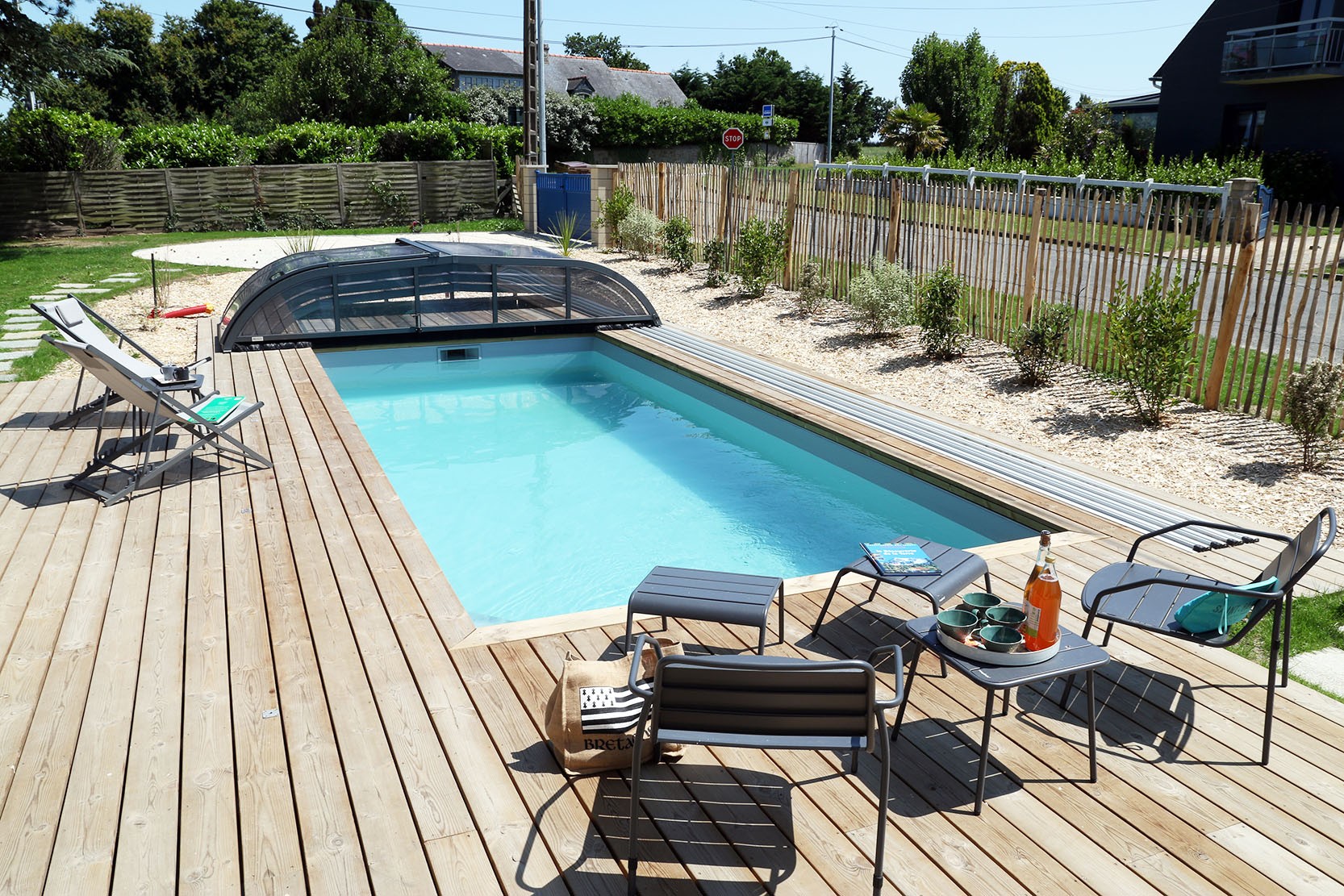 Piscine chauffée ouverte du 15 mai au 30 septembre