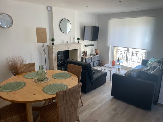 espace salon/séjour - Gite des Vignes