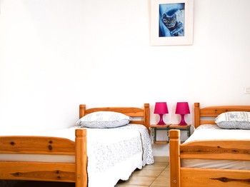 chambre enfants avec lits en 90 cm