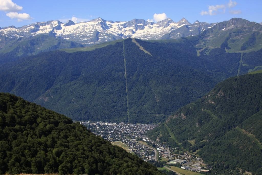 Vue Luchon et vallée