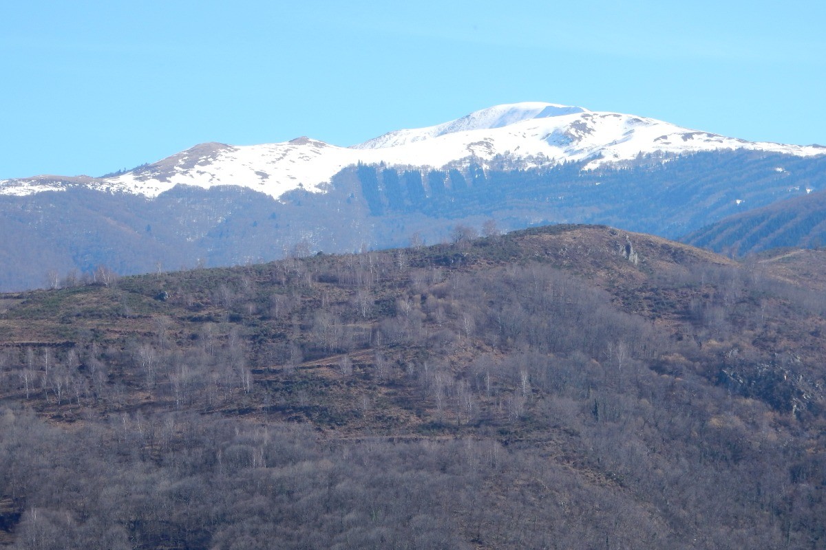 Le mont Fourcat vu du balcon