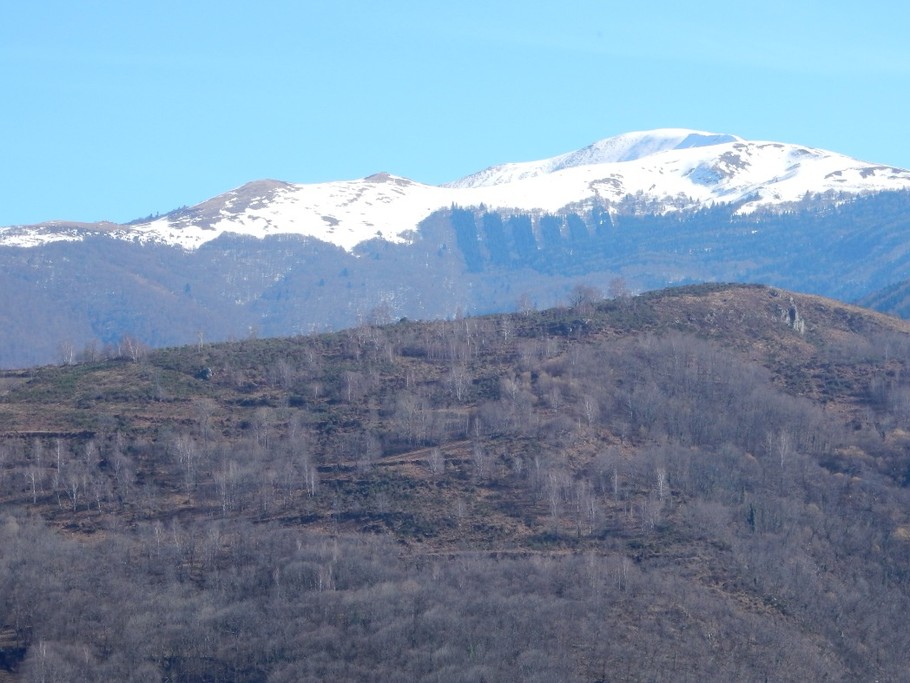 Le mont Fourcat vu du balcon