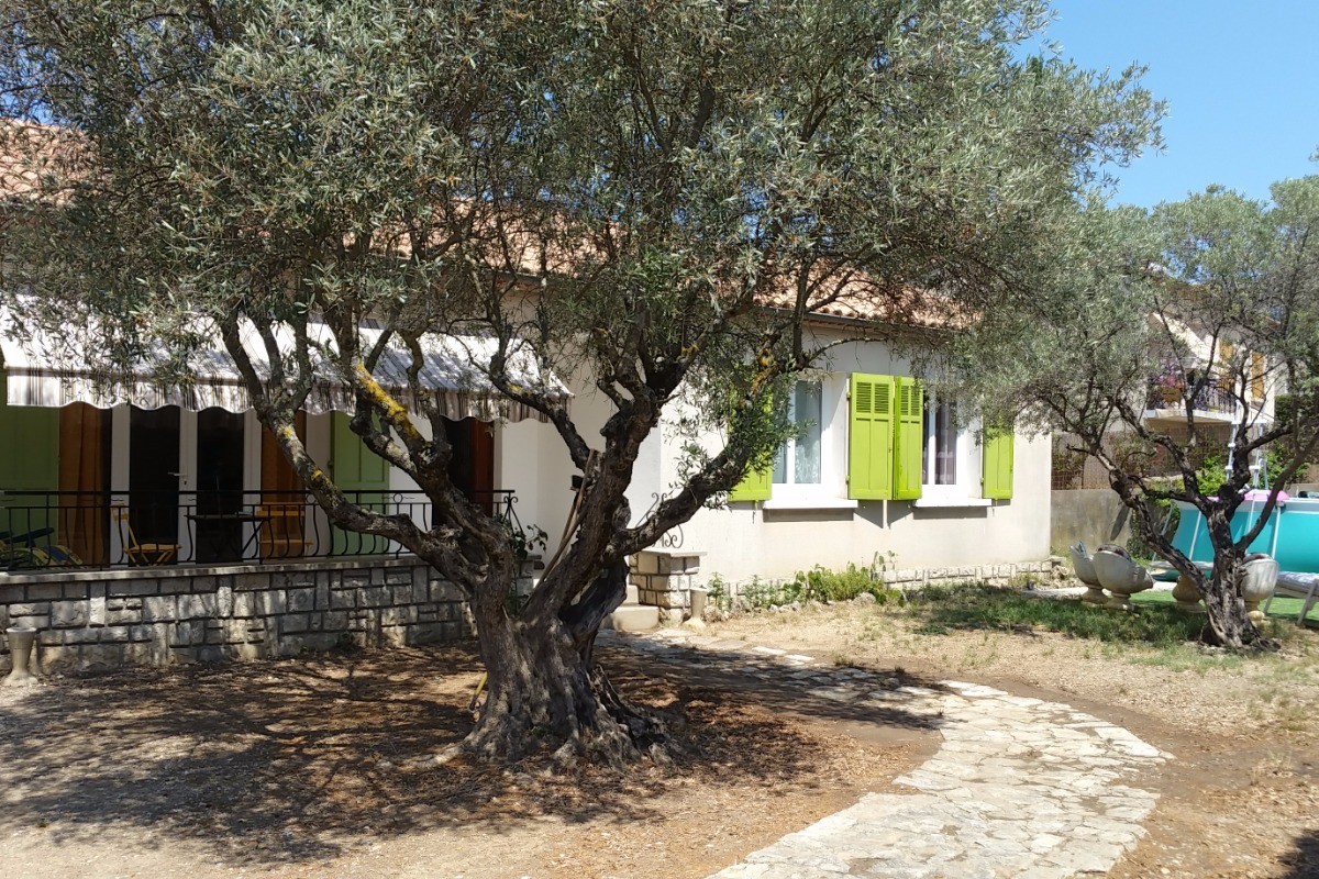 la maison, le jardin