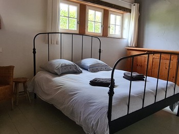 Chambre no 1, lit double