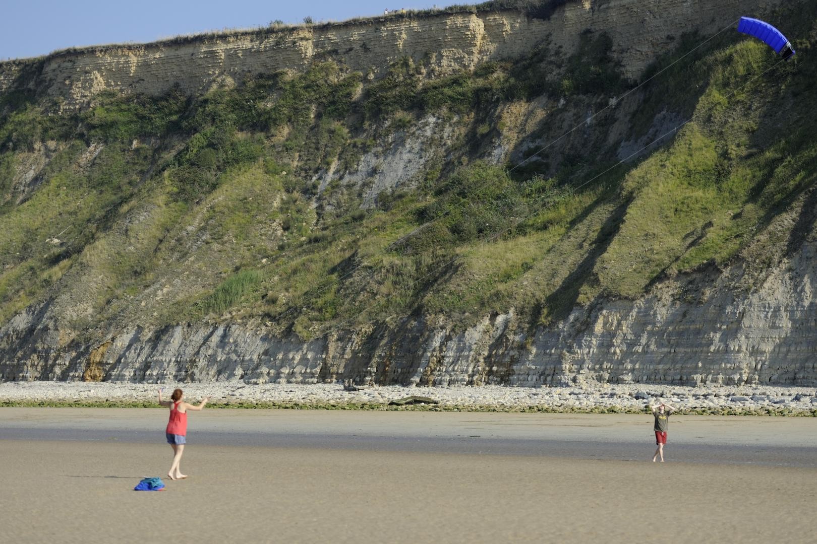 Vue Falaises d'Asnelles