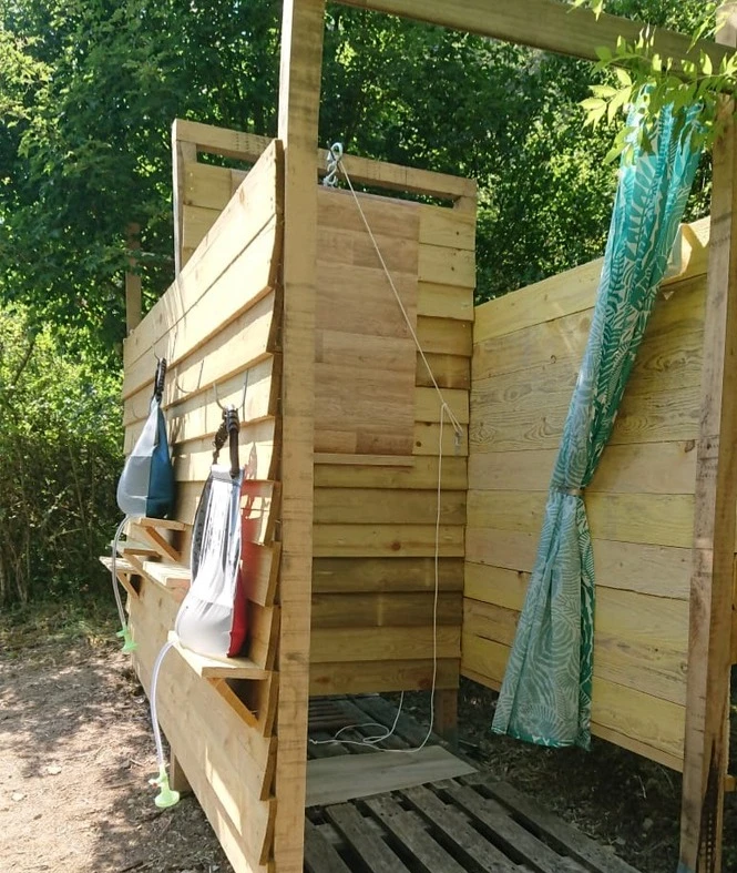 Douches extérieures