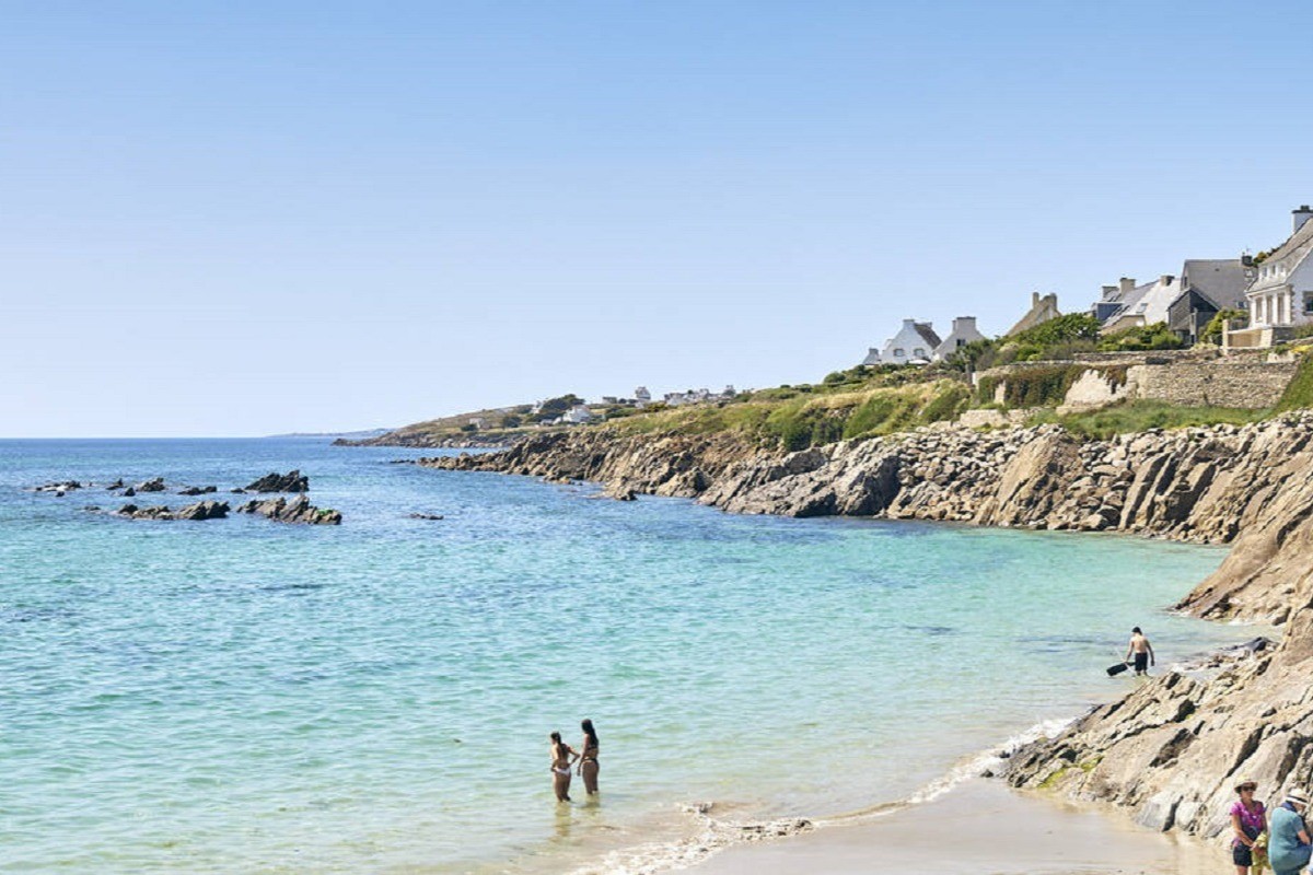 Plage du Gored à Plozévet à 5 minutes des chambres d'hôtes