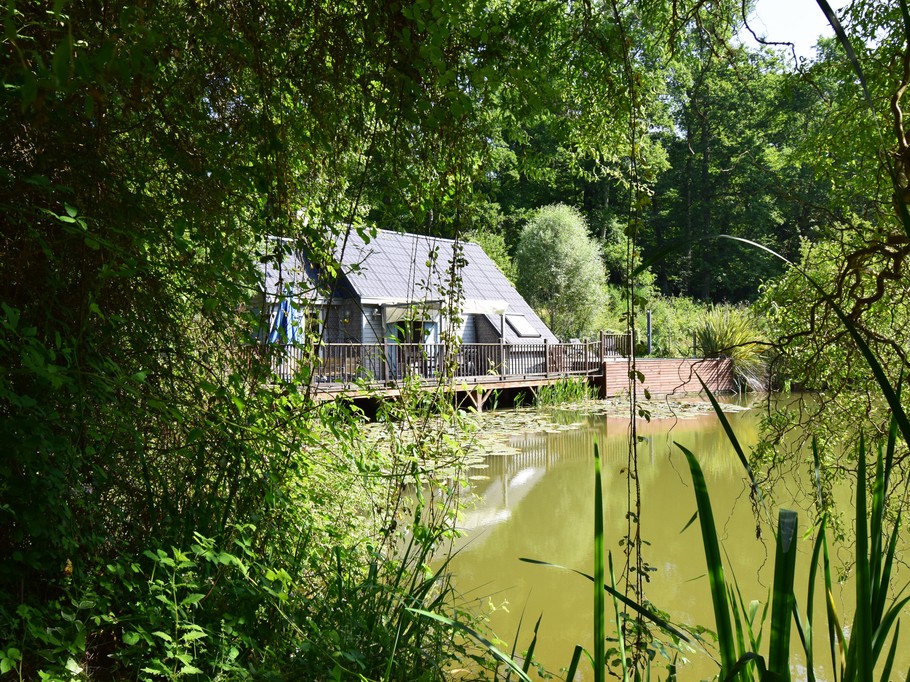 Vue gîte Chalet