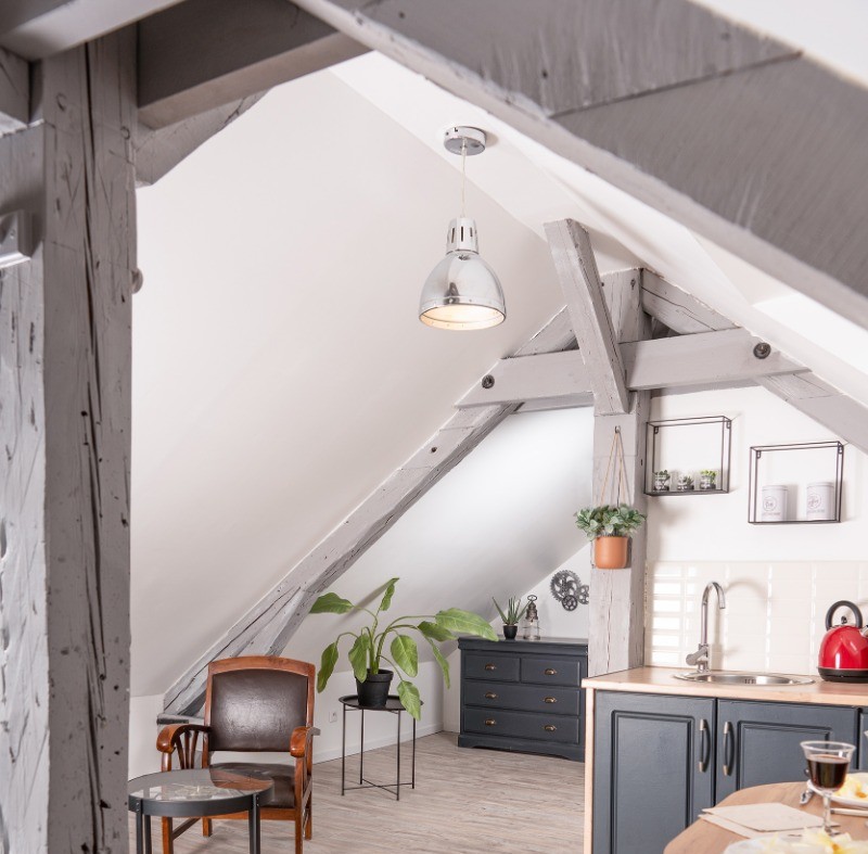 Chambre Indépendance Zen - Les glycines de Monchy