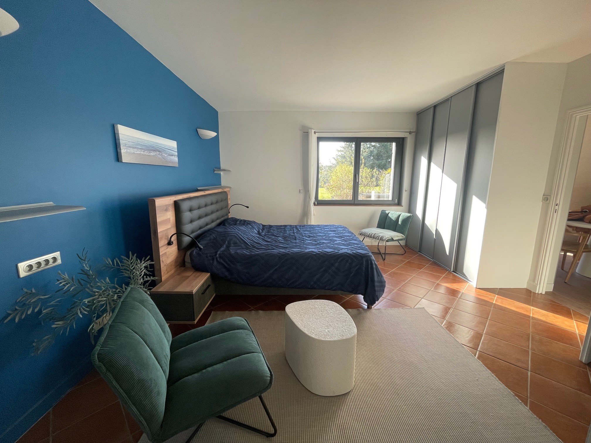 Bedroom ground floor flat
