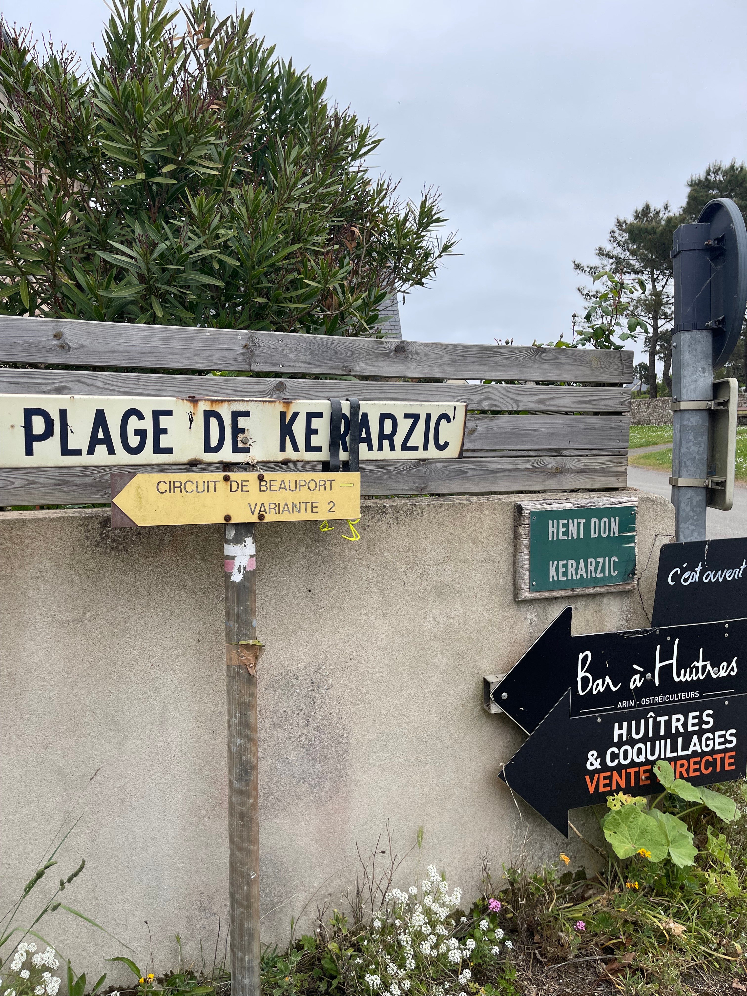 Plage de kerarsic à proximité de la maison
