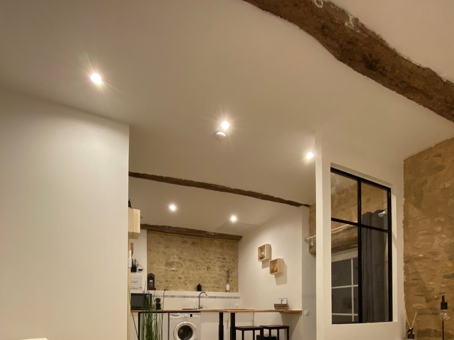 Studio Faustine pour 2 personnes "La Chauvinière" avec une grande terrasse à Tonnay Charente en Charente maritime