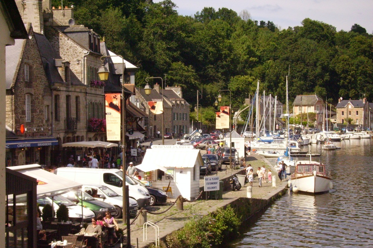 Location, Clévacances, Ploubalay, Beaussais sur Mer, le port à Dinan