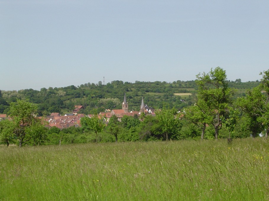 Vue sur le village