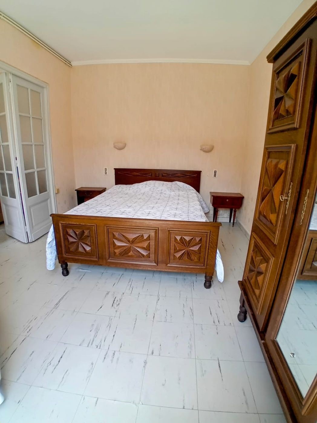 Chambre RDC lit 140cm