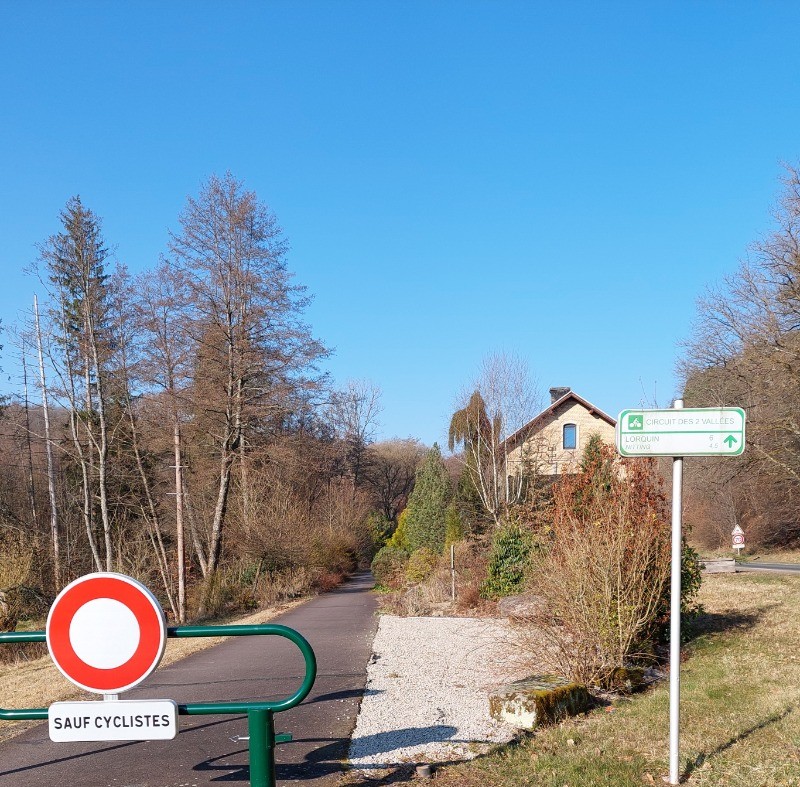 Piste cyclable vers Abreschviller