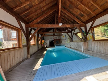 Espaces communs - terrasse - Gîte Perce-Neige - Domaine de la Prairie des Prés