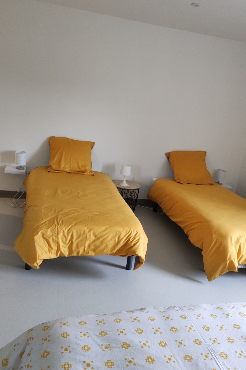 Chambre 3 étage - 4 pers. - Gîte collectif La Ruche