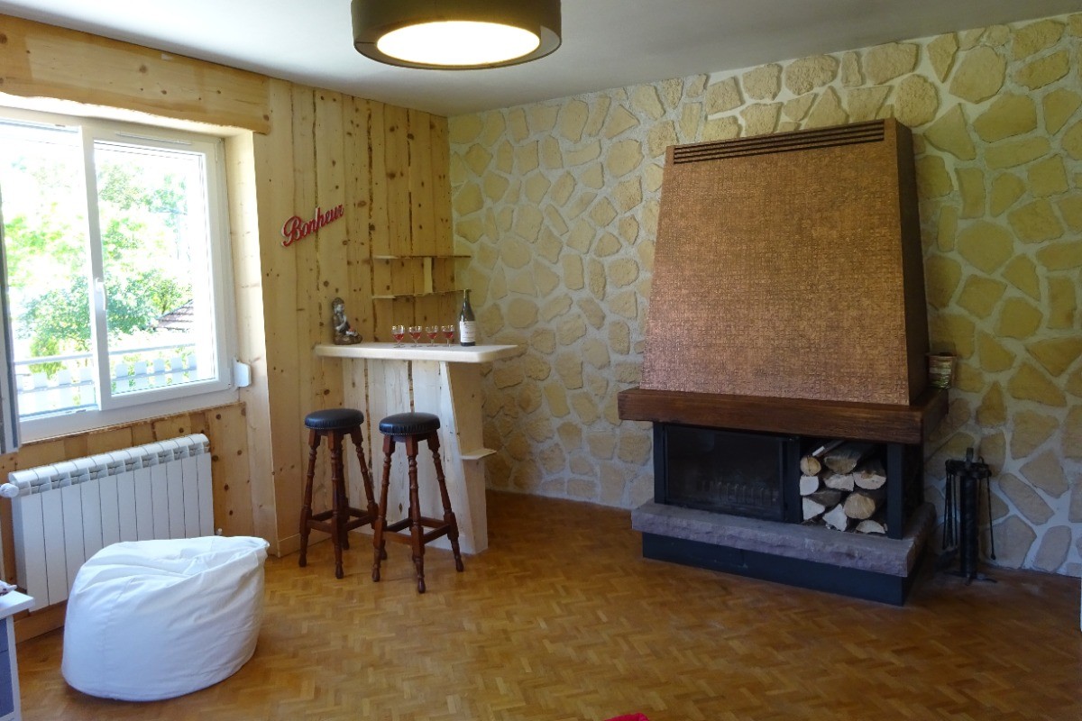 Cheminée du salon