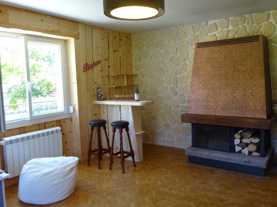 Cheminée du salon