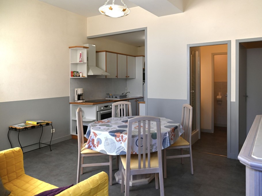 Salon et séjour du gîte Rosa