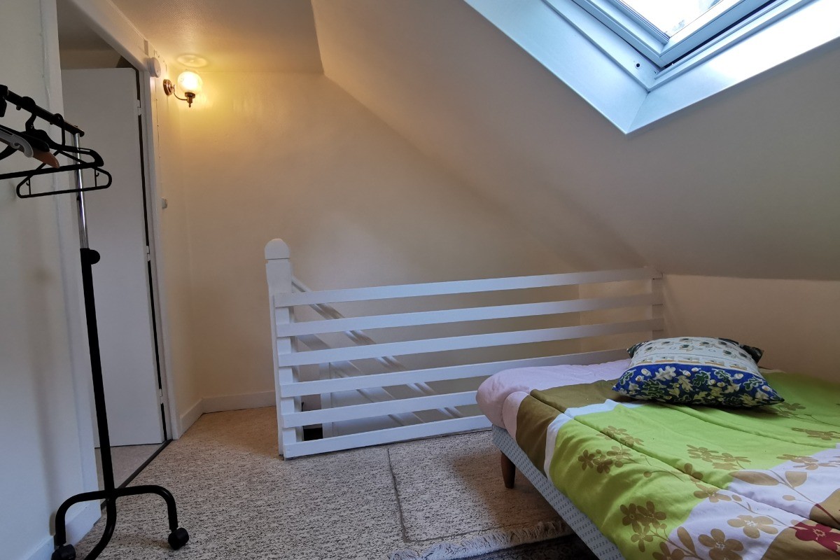 Mezzanine avec lit d'appoint