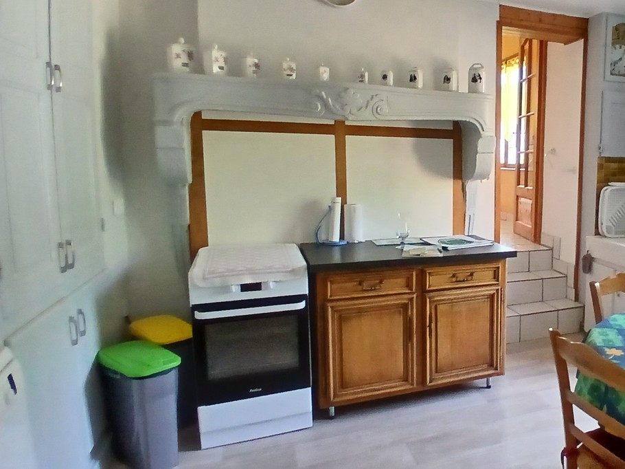 The Sensation Nature holiday cottage: The kitchen