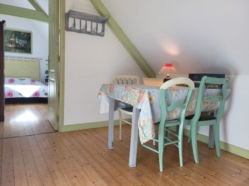 Location vacances, Clévacances, Maison de Tess , palier étage