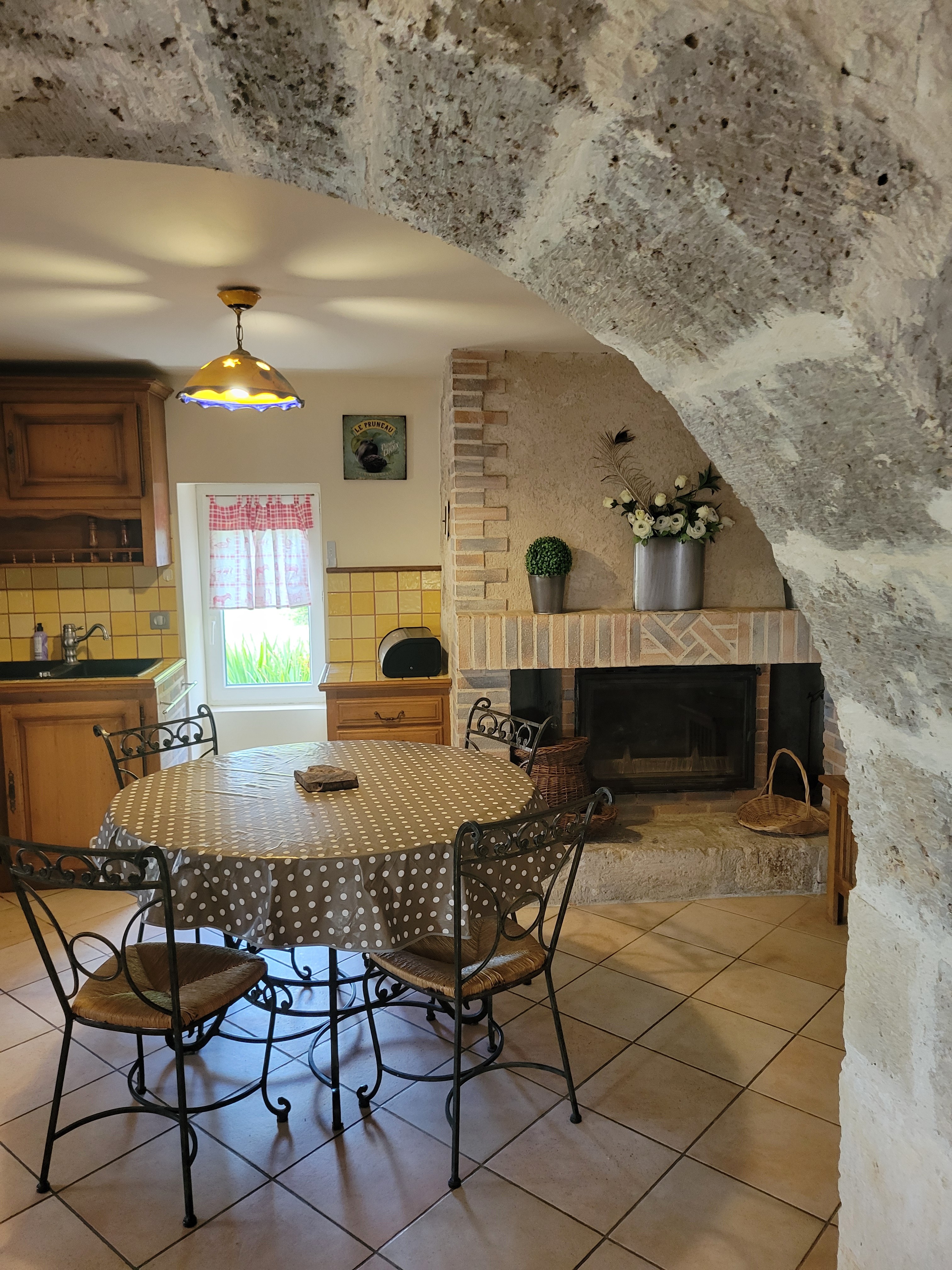 Détail de la voute sur la cuisine