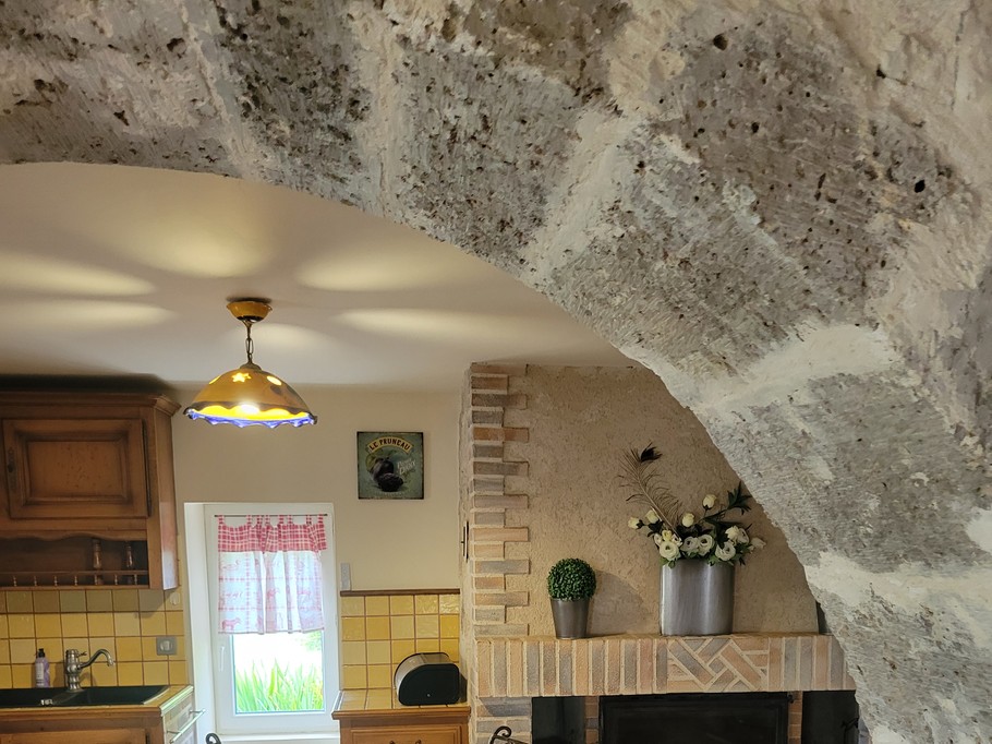 Détail de la voute sur la cuisine